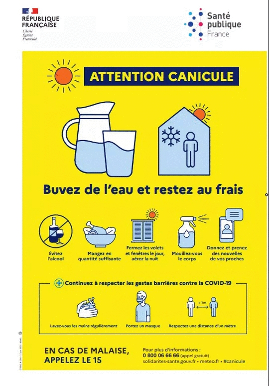 Attention canicule